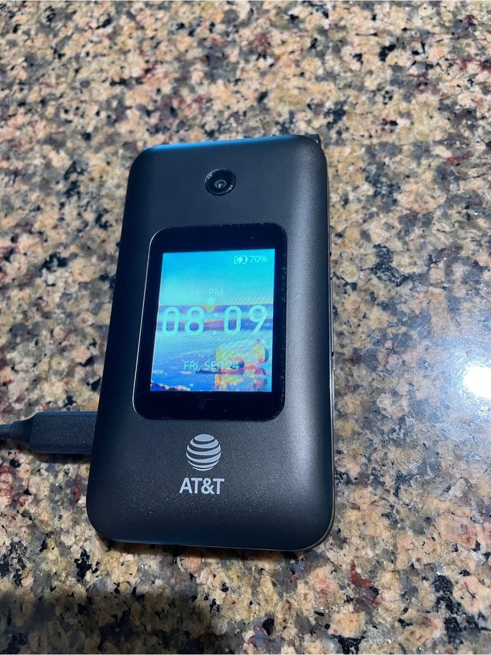 AT&T Cingular Flip IV Cell Phone, Model U102AA, 4 GB, Black, Original Box